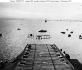 Last to land is the first aircraft launched from a carrier.